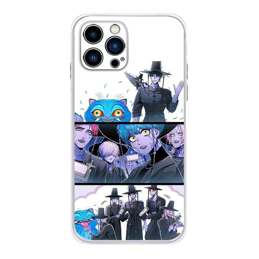 KPop D-Demon H-Hunters Phone Case For iPhone 16 15 14 13 12 11 Pro Max Mini X XS SE 7 8 Plus 16E Shockproof Non-Slip Soft Cover