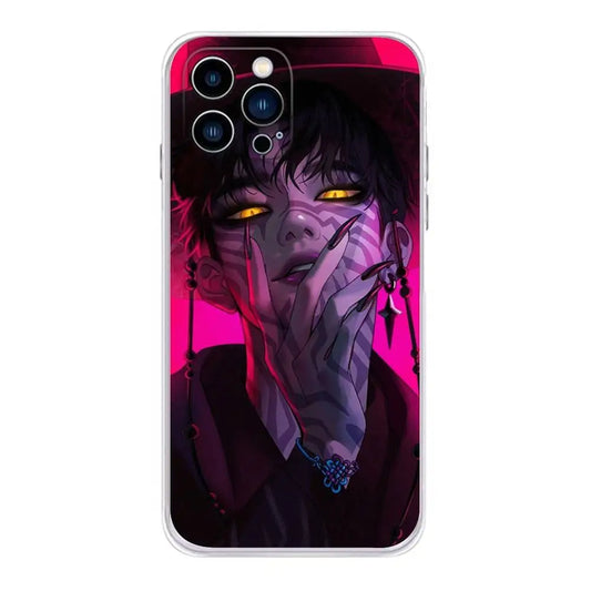 KPop D-Demon H-Hunters Phone Case For iPhone 16 15 14 13 12 11 Pro Max Mini X XS SE 7 8 Plus 16E Shockproof Non-Slip Soft Cover